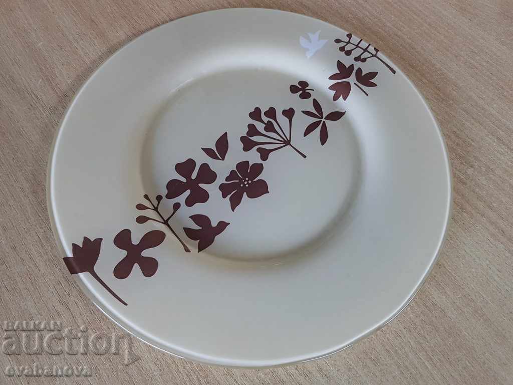 Auction Perfect designer painted French plate HEVEA Auction Perfect designer painted French plate HEVEA