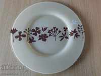 Perfect designer painted French plate HEVEA