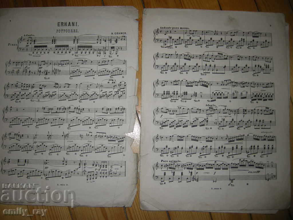 Sheet music - Verdi - Ernani with price 20.00 BGN | € 10.23 Sheet music - Verdi - Ernani with price 20.00 BGN | € 10.23