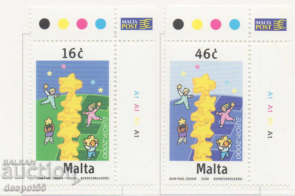 2000. Malta. 6-star tower.