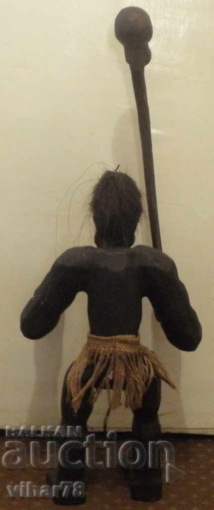 OLD WOODEN FIGURE - 7