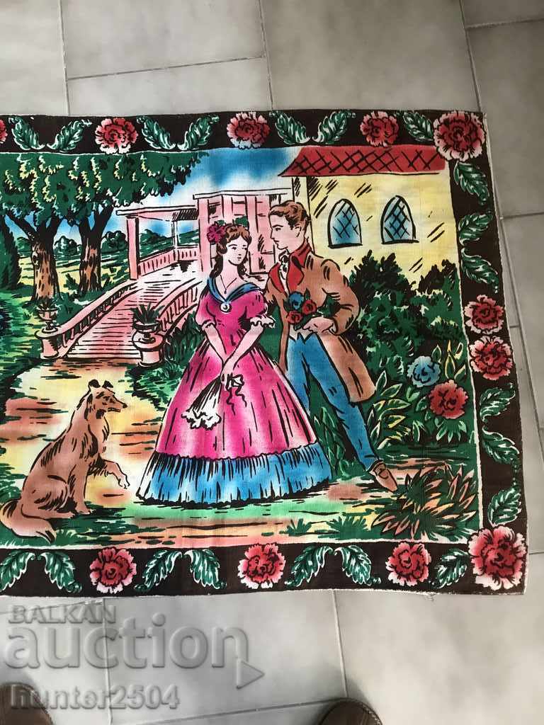 Delivery of Cutlery - print, cotton 170/67 cm Delivery of Cutlery - print, cotton 170/67 cm