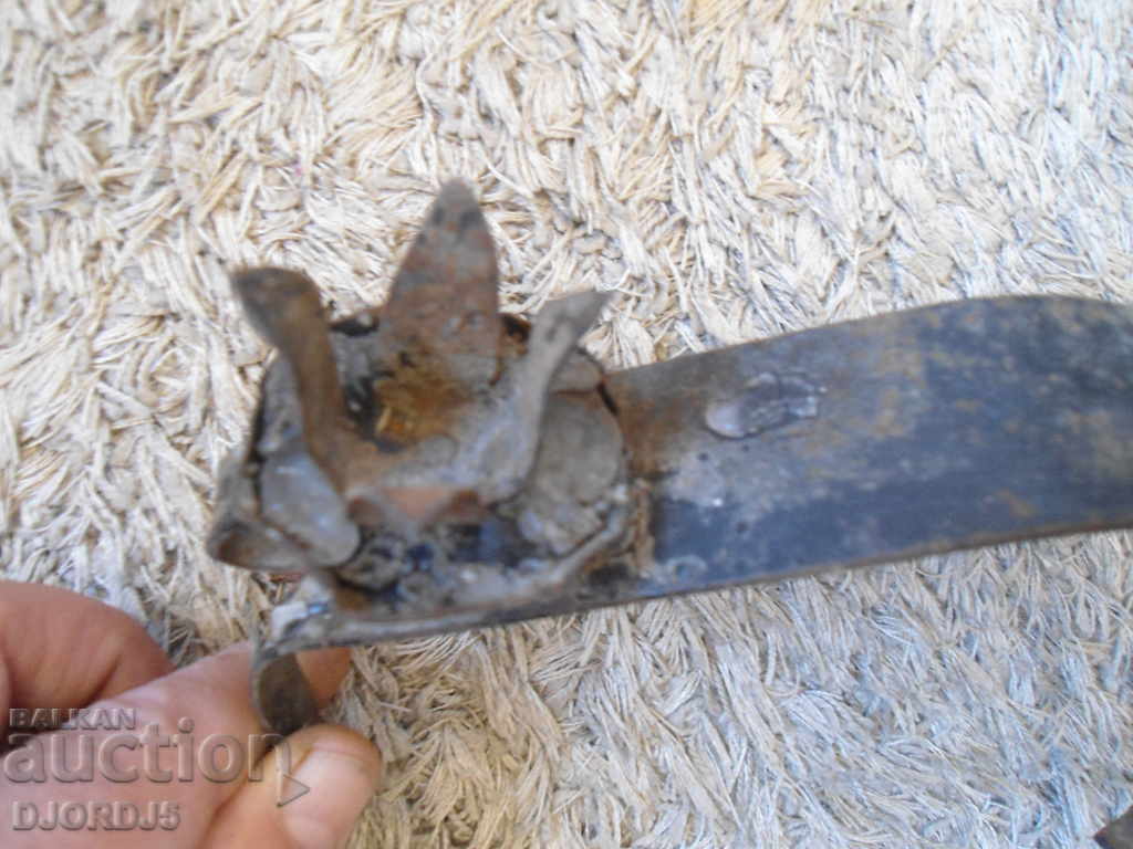 An old forged candlestick - 5 An old forged candlestick - 5