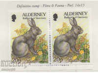 1998. Alderney. Flora and fauna.