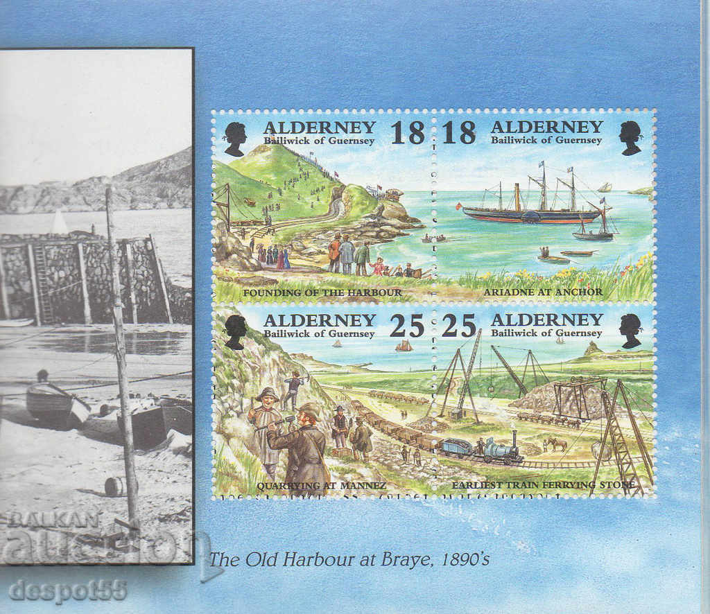 1998. Alderney. Alderney Islands - Unique double carnet. with price 13.50 BGN | € 6.90