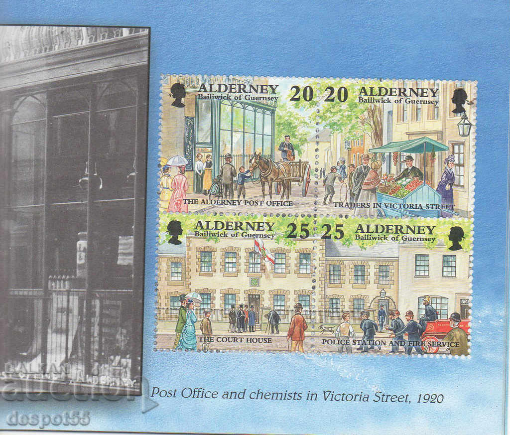 1998. Alderney. Alderney Islands - Unique double carnet. - 6