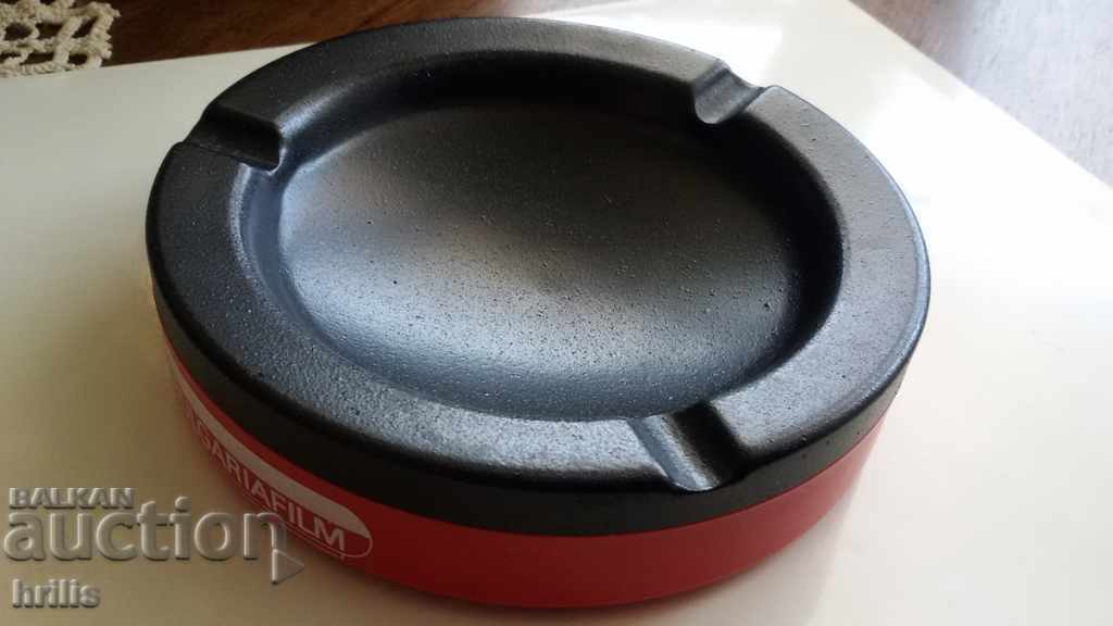 ADVERTISING ASHTRAY FROM THE 1980S - BULGARIAFILM with price 10.80 BGN | € 5.52 ADVERTISING ASHTRAY FROM THE 1980S - BULGARIAFILM with price 10.80 BGN | € 5.52