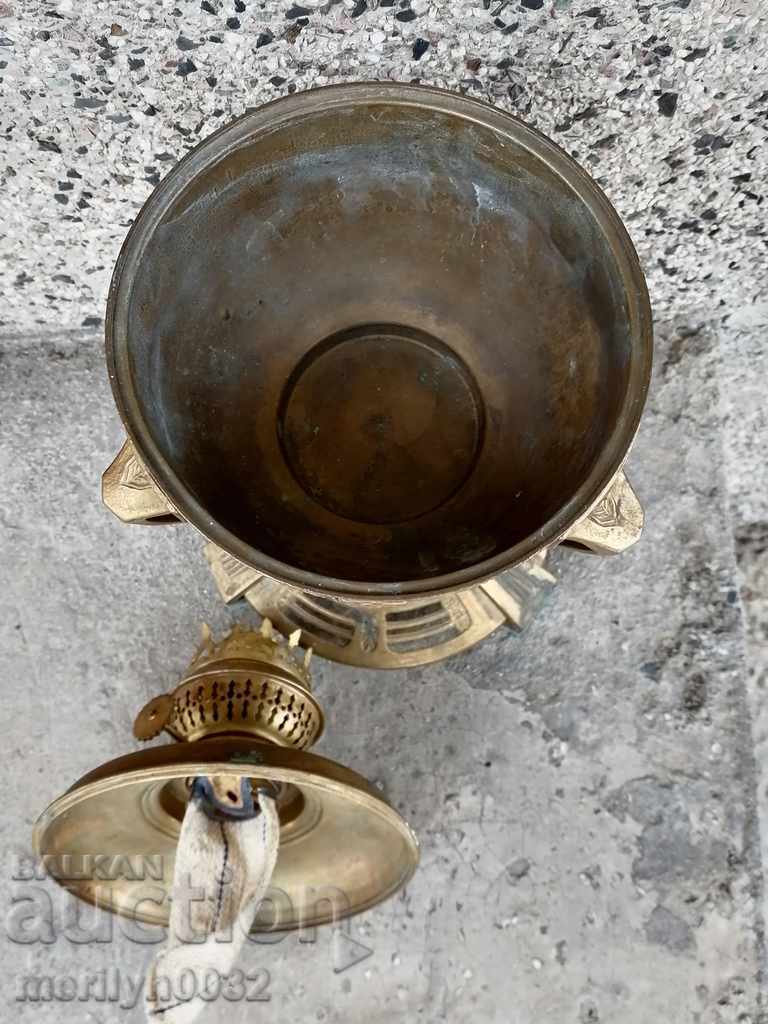 Old gas lamp in Art Deco lantern style - 6 Old gas lamp in Art Deco lantern style - 6