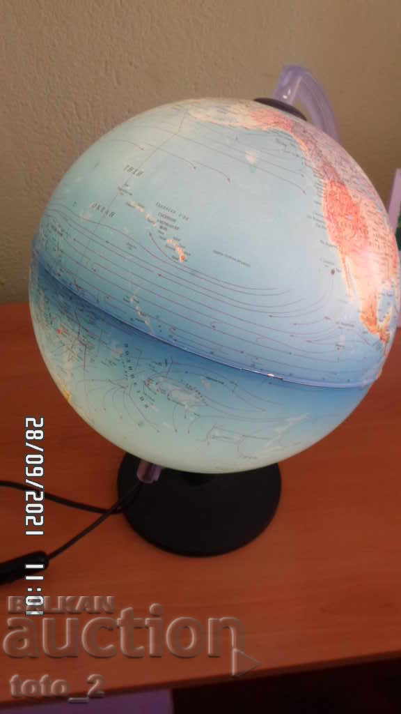 GLOBUL GEOGRAFIC LUMINAT - REDUCERE !!!