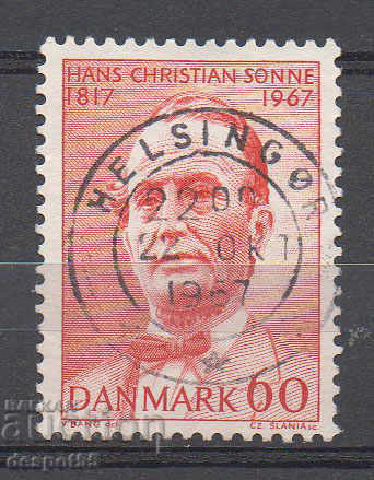 1967. Denmark. Hans Christian Son - Danish theologian and educator