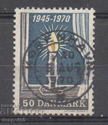 1970. Danemarca. 25 de ani de la eliberarea Danemarcei.