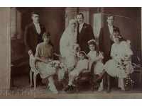 SHUMEN OLD WEDDING PHOTO PHOTO CARDBOARD KINGDOM OF BULGARIA
