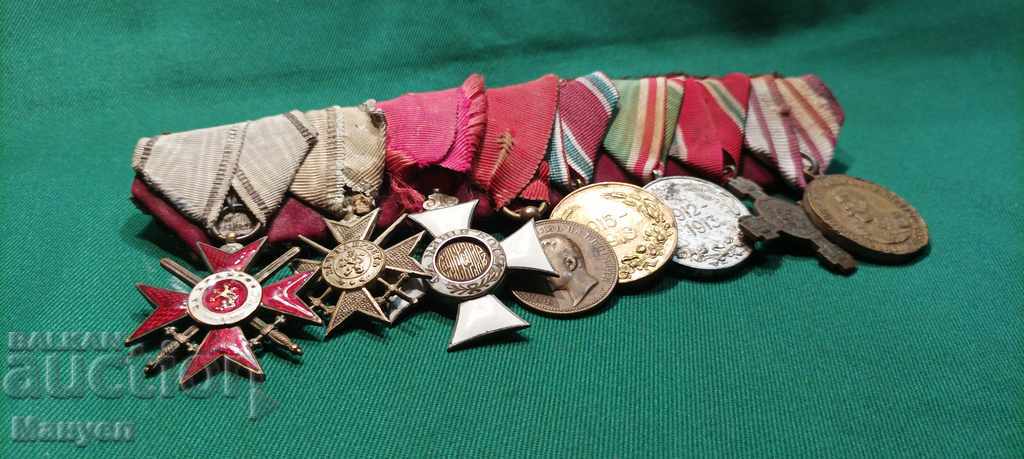 I am selling an old pad of Bulgarian orders and medals. with price 1300.00 BGN | € 664.68 I am selling an old pad of Bulgarian orders and medals. with price 1300.00 BGN | € 664.68