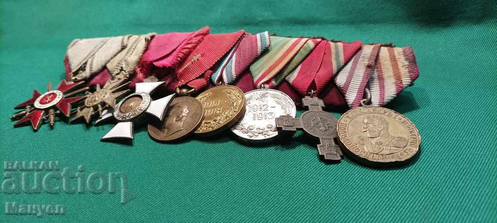 Auction I am selling an old pad of Bulgarian orders and medals. Auction I am selling an old pad of Bulgarian orders and medals.