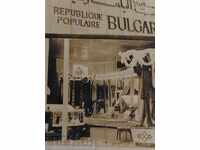 1954 DAMASCUS EXHIBITION BULGARIAN PAVILION POSTCARD
