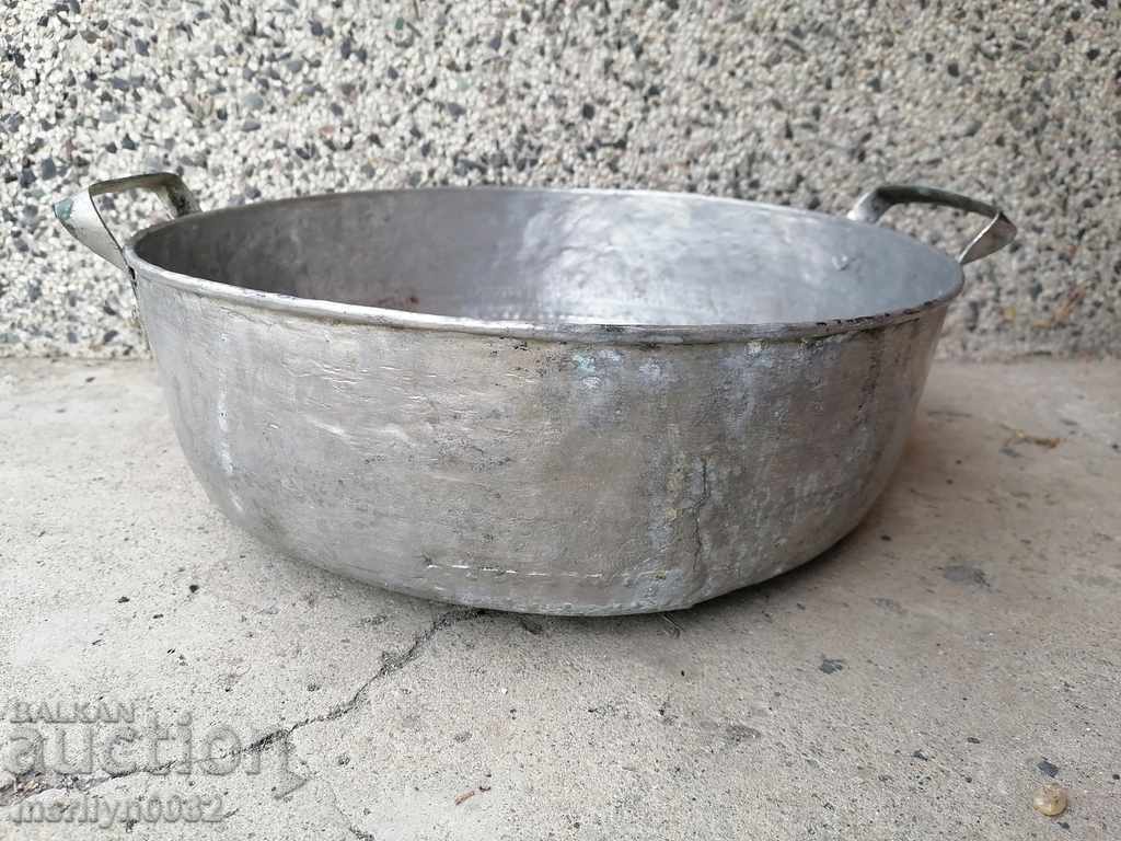 Auction  Baked tray, household pot, bakery, blue