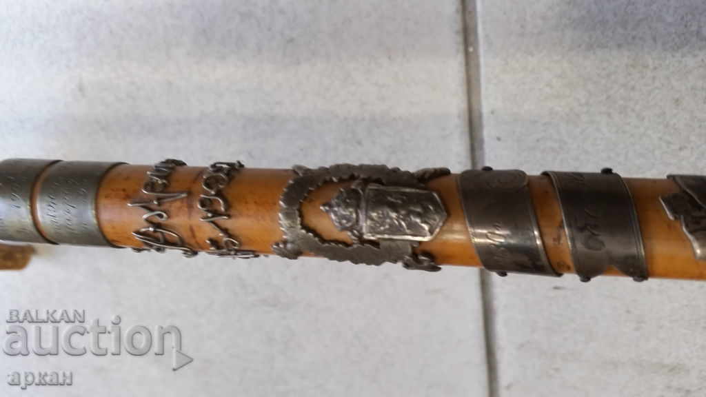 jockey's whip. Kingdom of Bulgaria - awarded with prizes - 6 jockey's whip. Kingdom of Bulgaria - awarded with prizes - 6