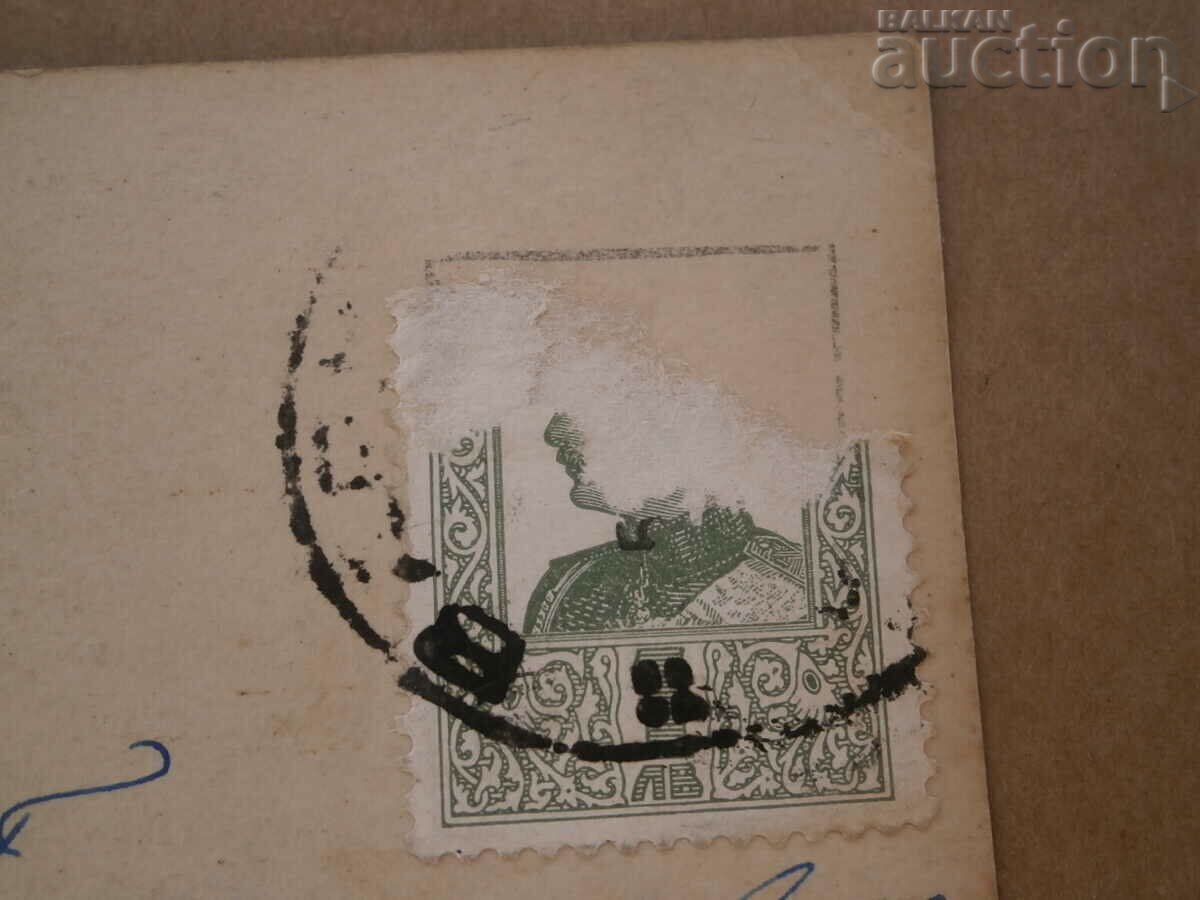 vintage Christmas card with angels 20s - 7 vintage Christmas card with angels 20s - 7