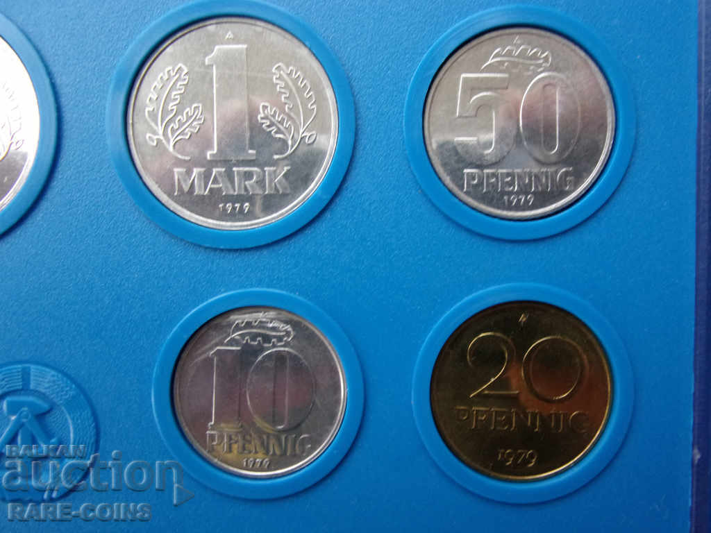 Livrarea Set GDR 1979 UNC Rare Original Livrarea Set GDR 1979 UNC Rare Original