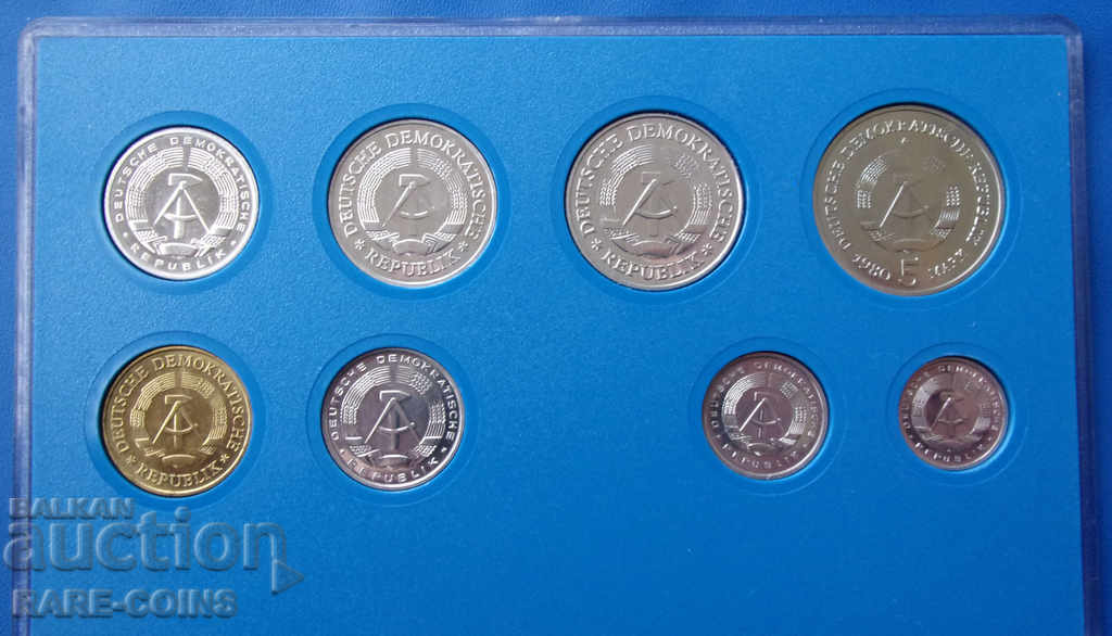 Licitație GDR Set 1980 UNC Rare Original