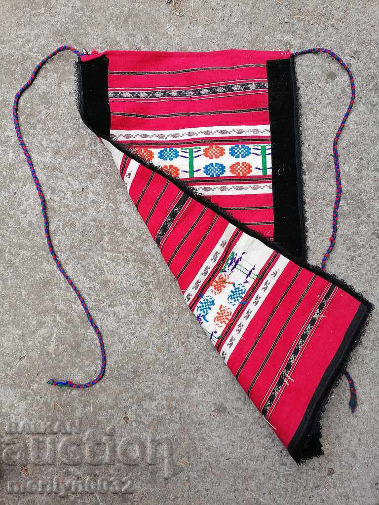 Auction Cheiz apron with braid, folk costume, sukman, pishimal Auction Cheiz apron with braid, folk costume, sukman, pishimal