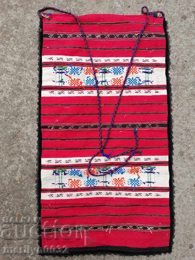 Cheiz apron with braid, folk costume, sukman, pishimal - 6 Cheiz apron with braid, folk costume, sukman, pishimal - 6