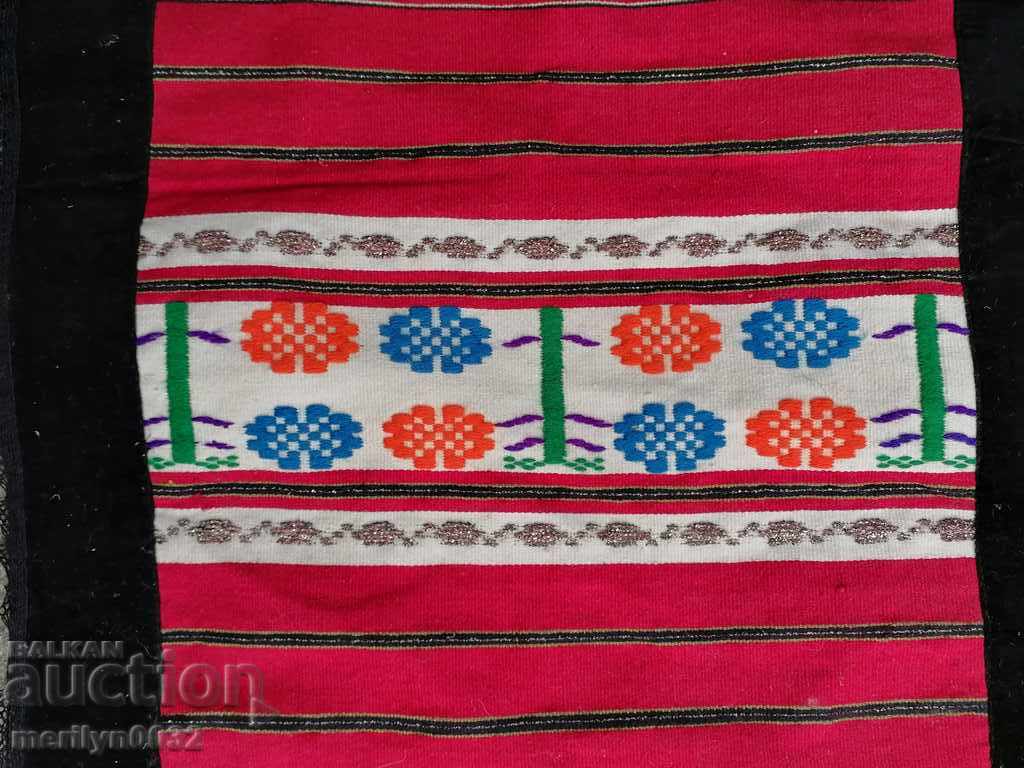 Cheiz apron with braid, folk costume, sukman, pishimal - 7 Cheiz apron with braid, folk costume, sukman, pishimal - 7