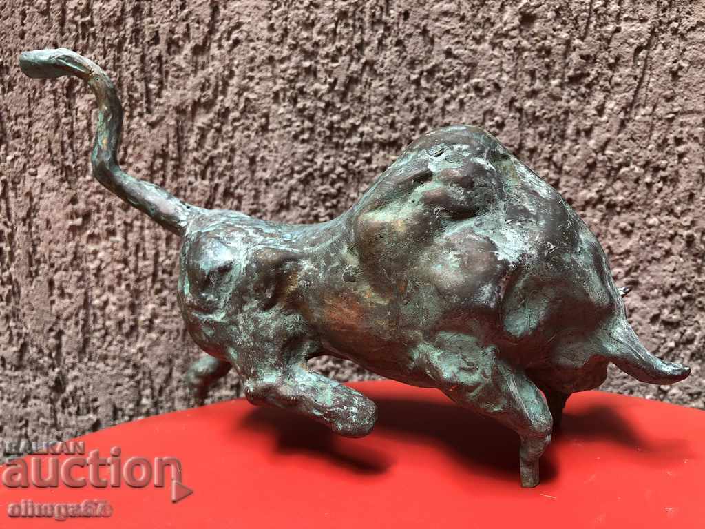 Plastic bull bronze - 6 Plastic bull bronze - 6
