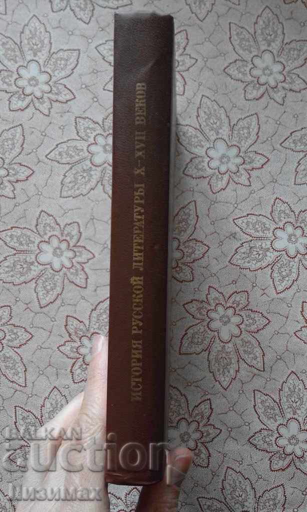 Delivery of History of Russian literature X - XVII centuries.