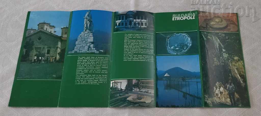 Auction ETROPOLE ADVERTISING BROCHURE IN ENGLISH 1974 Auction ETROPOLE ADVERTISING BROCHURE IN ENGLISH 1974