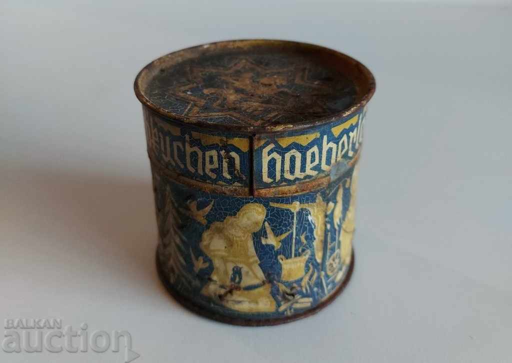 Auction OLD GERMAN METAL BOX BOX SHEET NURENBERG Auction OLD GERMAN METAL BOX BOX SHEET NURENBERG