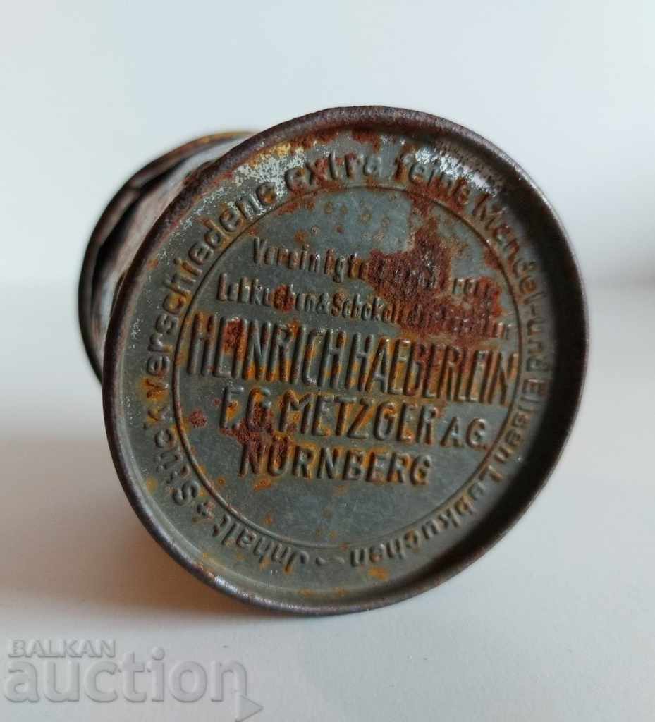 OLD GERMAN METAL BOX BOX SHEET NURENBERG - 7 OLD GERMAN METAL BOX BOX SHEET NURENBERG - 7