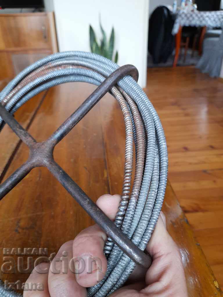Auction Old spring, device for unclogging a channel Auction Old spring, device for unclogging a channel