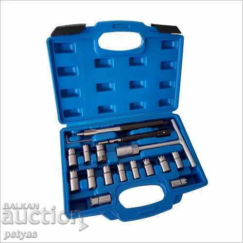 Set of cutters for cleaning the nozzle beds - 5 pm STAHL MEYER with price 101.50 BGN | € 51.90 Set of cutters for cleaning the nozzle beds - 5 pm STAHL MEYER with price 101.50 BGN | € 51.90