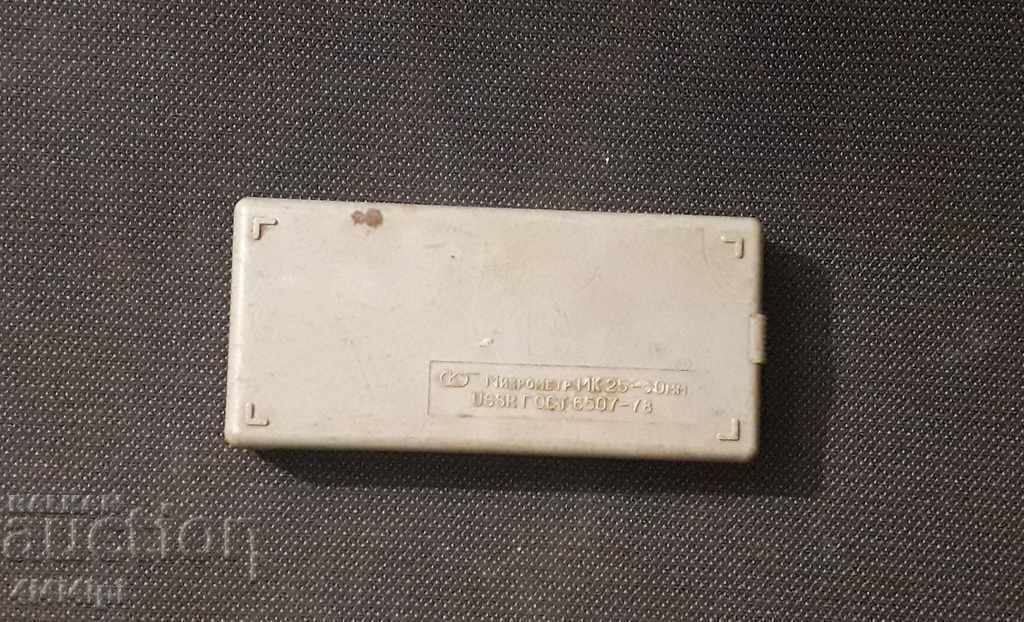 Micrometer with price 50.00 BGN | € 25.56 Micrometer with price 50.00 BGN | € 25.56