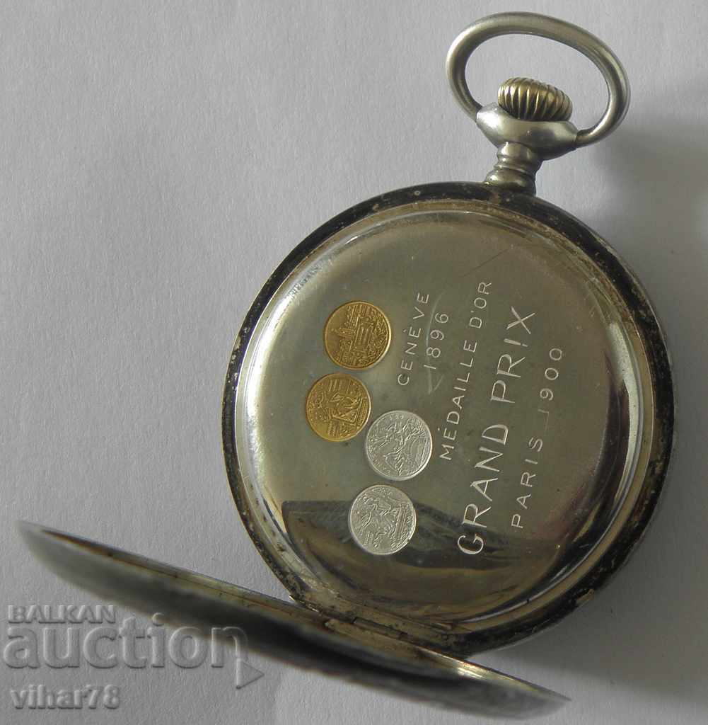 Auction silver pocket watch-ZENITH-ZENITH Auction silver pocket watch-ZENITH-ZENITH