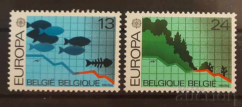 Βέλγιο 1986 Ευρώπη CEPT Πανίδα / Ζώα / Ψάρια MNH