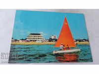 Пощенска картичка Слънчев бряг 1966