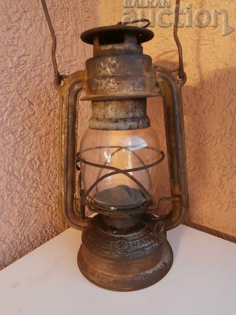 Auction Old German lantern Feuerhand 2275 baby 1930 WW2 WWII RRR Auction Old German lantern Feuerhand 2275 baby 1930 WW2 WWII RRR