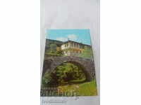 Пощенска картичка Копривщица Калъчевият мост и Бозовата къща
