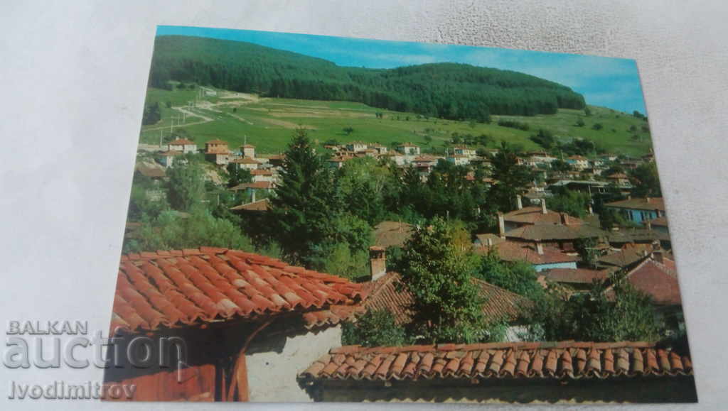 Пощенска картичка Копривщица Североизточната част на града