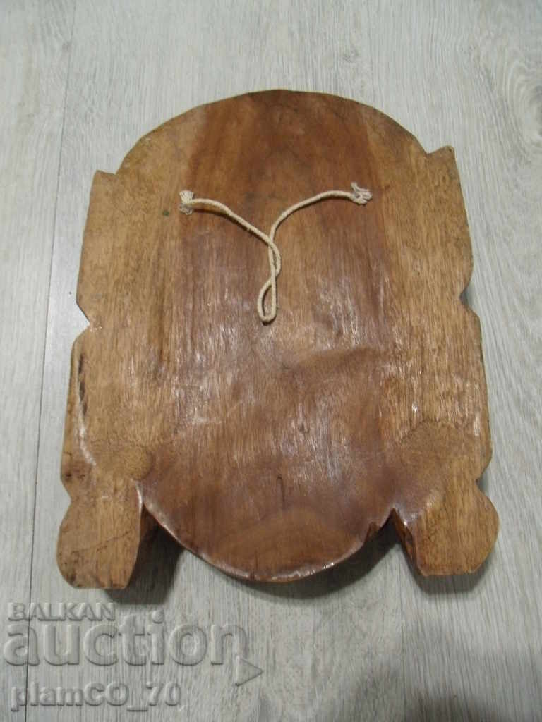 Auction No. 5653 old wooden panel - size 29 / 20 cm Auction No. 5653 old wooden panel - size 29 / 20 cm