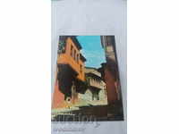 Carte poștală Plovdiv Case vechi 1973