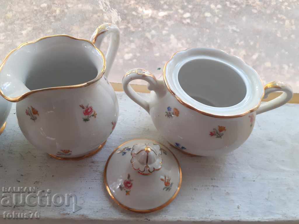 Porcelain service Jaeger & Co Bavaria US Zone porcelain with price 320.00 BGN | € 163.61 Porcelain service Jaeger & Co Bavaria US Zone porcelain with price 320.00 BGN | € 163.61