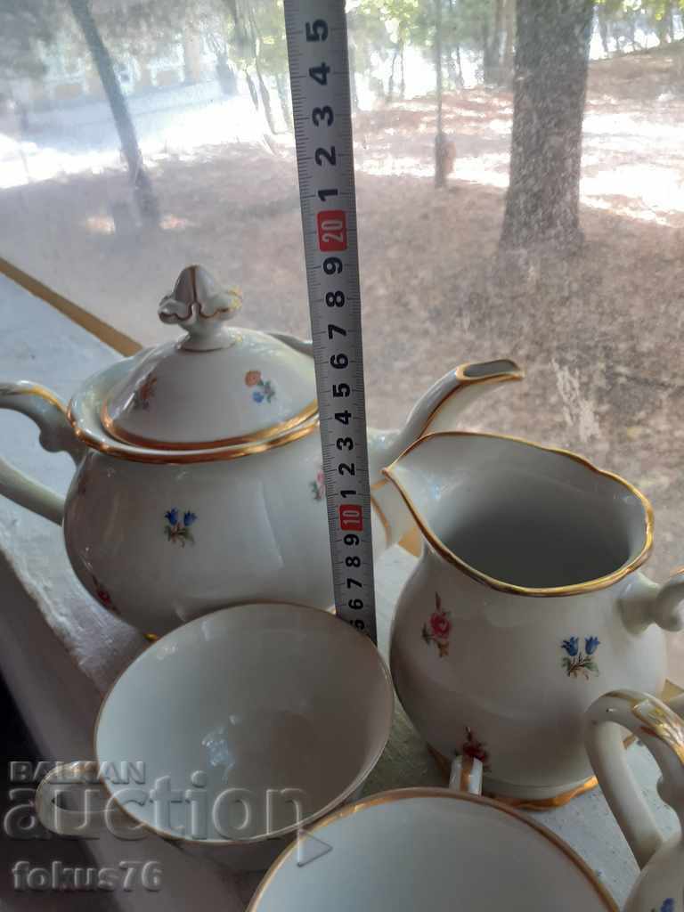 Porcelain service Jaeger & Co Bavaria US Zone porcelain - 6 Porcelain service Jaeger & Co Bavaria US Zone porcelain - 6