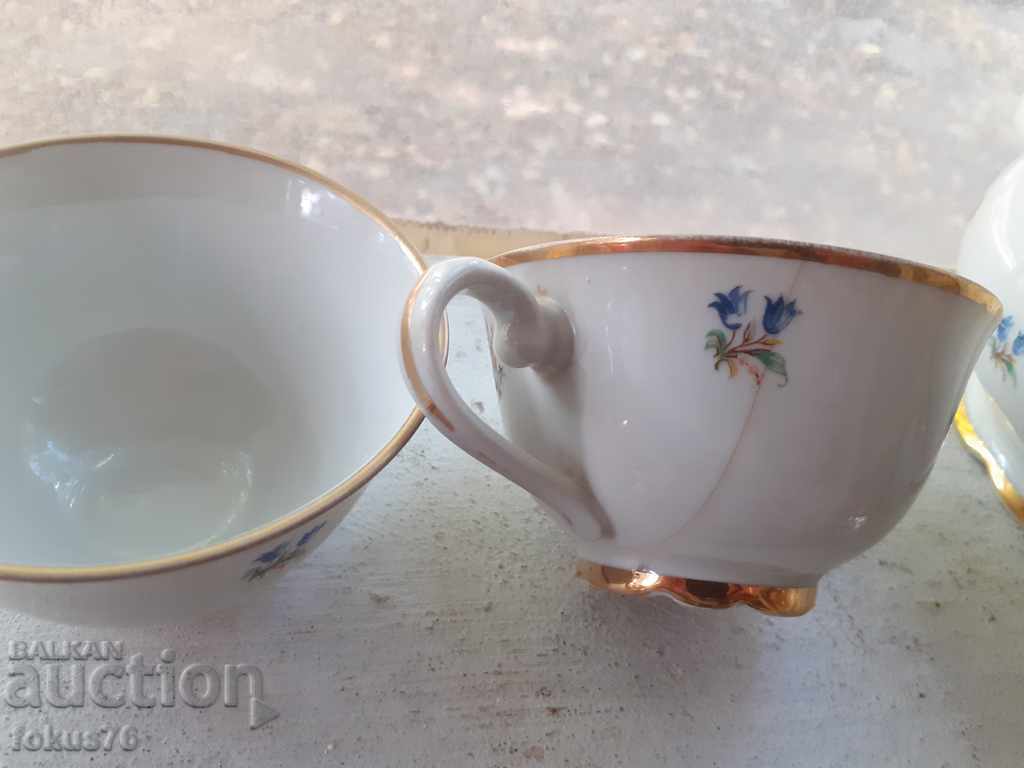 Porcelain service Jaeger & Co Bavaria US Zone porcelain - 7 Porcelain service Jaeger & Co Bavaria US Zone porcelain - 7