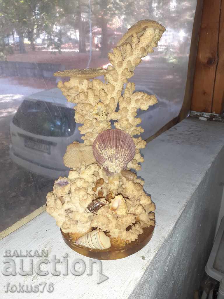 Statuette of natural white coral - 5 Statuette of natural white coral - 5