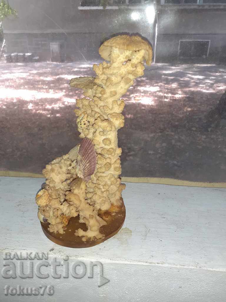 Statuette of natural white coral - 6 Statuette of natural white coral - 6