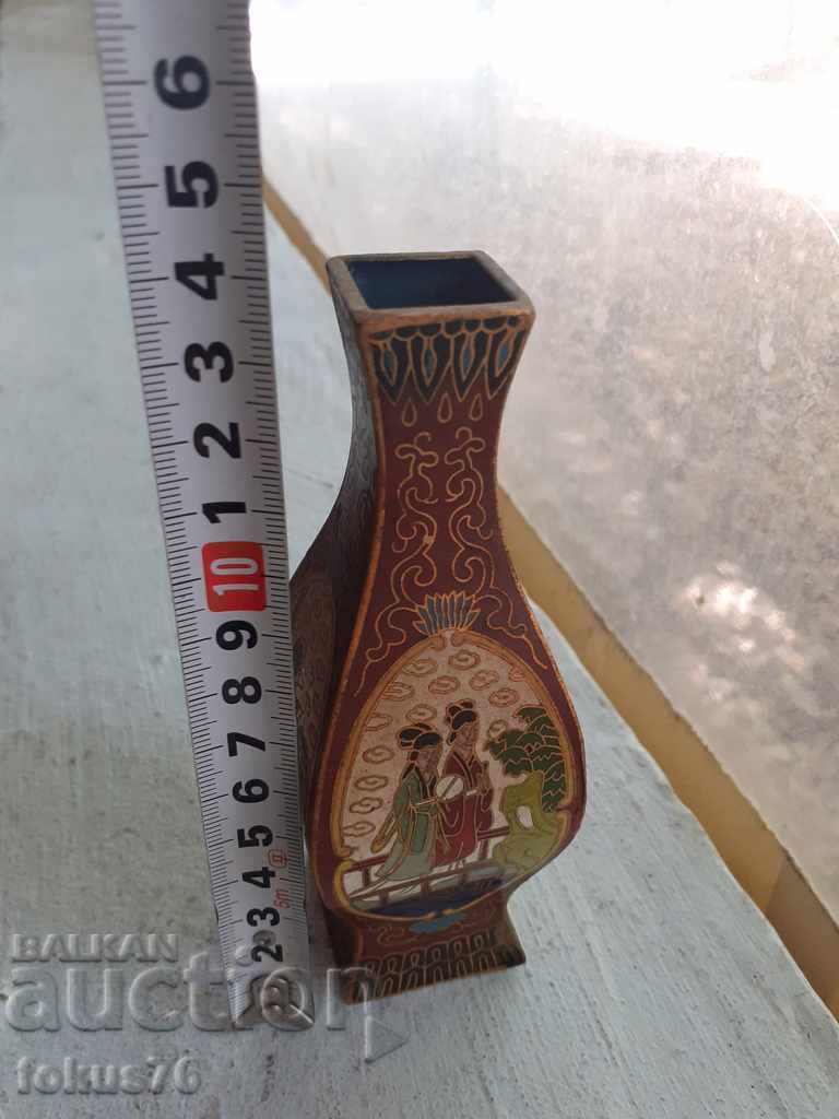 Small old cloisonne vase - 6 Small old cloisonne vase - 6