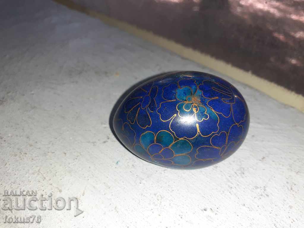 Old beautiful egg Cloisonne cloisonne with price 49.00 BGN | € 25.05